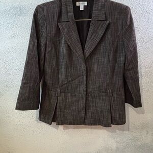 Dressbarn Chocolate Brown Jacket